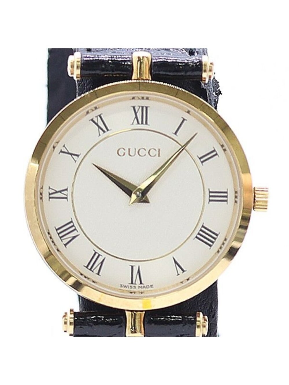 Gucci Side Sherry Line Silver Dial Watch